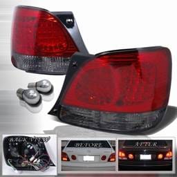 Lexus GS Custom Disco Black LED Taillights - LT-GS30098RGLED