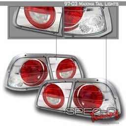 Nissan Maxima Custom Disco Chrome Taillights - LT-MAX97-YD