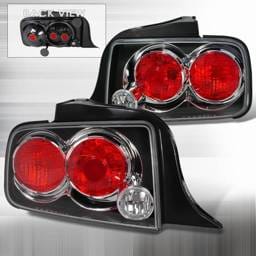 Ford Mustang Custom Disco Black Altezza Taillights - LT-MUS05JM-TM