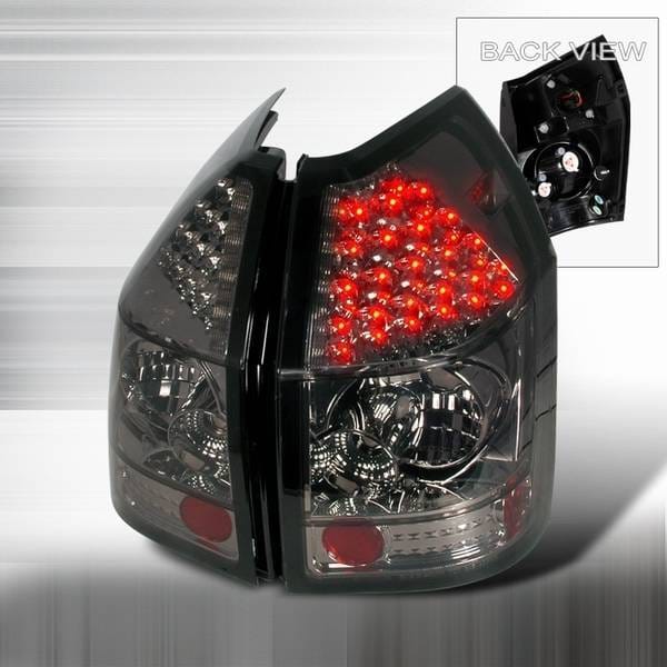 Dodge Magnum Custom Disco Smoke LED Taillights - LT-MAG05GLED