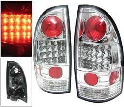 Toyota Tacoma 4 Car Option LED Taillights - Chrome - LT-TTA05LEDC-YD