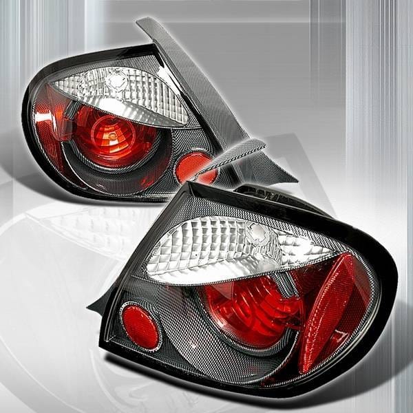 Dodge Neon Custom Disco Carbon Euro Altezza Taillights - LT-NEO03CF-YD