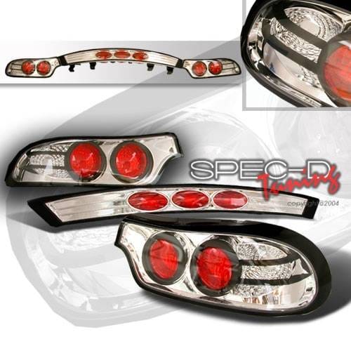 Mazda RX-7 Custom Disco Chrome Taillights - LT-RX792-YD