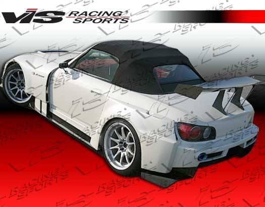 Honda S2000 VIS Racing AMS Widebody Side Skirts - 00HDS2K2DAMSWB-004