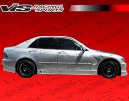 Lexus IS VIS Racing Wize Side Skirts - 00LXIS34DWIZ-004