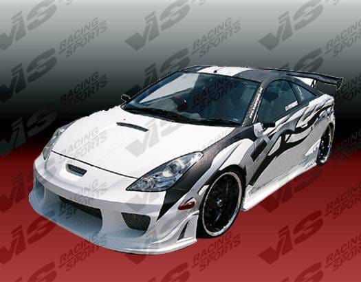Toyota Celica VIS Racing Wave Side Skirts - 00TYCEL2DWAV-004