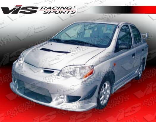 Toyota Echo VIS Racing Tracer Side Skirt - 00TYECH4DTRA-004