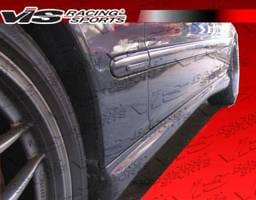 Mercedes-Benz C Class VIS Racing Euro Tech-2 Side Skirts - 01MEW2034DET2-004