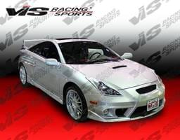 Toyota Celica VIS Racing Techno R Side Skirts - 00TYCEL2DTNR-004
