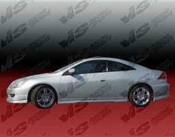 Honda Accord 2DR VIS Racing EVO-4 Side Skirts - 03HDACC2DEVO4-004