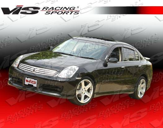 Infiniti G35 4DR VIS Racing Techno R Side Skirts - 03ING354DTNR-004