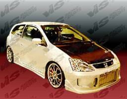 Honda Civic HB VIS Racing TSC 2 Side Skirts - 02HDCVCHBTSC2-004