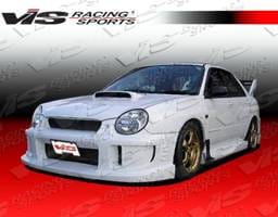 Subaru WRX VIS Racing Alfa Side Skirts - 02SBWRX4DALF-004