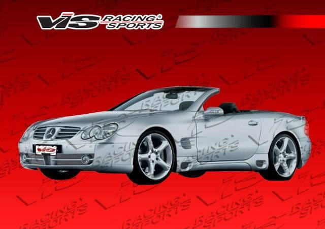 Mercedes-Benz SL VIS Racing Laser F1 Side Skirts - 03MER2302DLF1-004