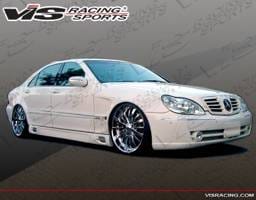 Mercedes-Benz S Class VIS Racing Laser F1 Side Skirts - Long Wheelbase - 03MEW2204LLSF1-004