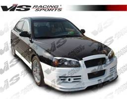 Hyundai Elantra 4DR VIS Racing Fuzion Side Skirts - 04HYELA4DFUZ-004
