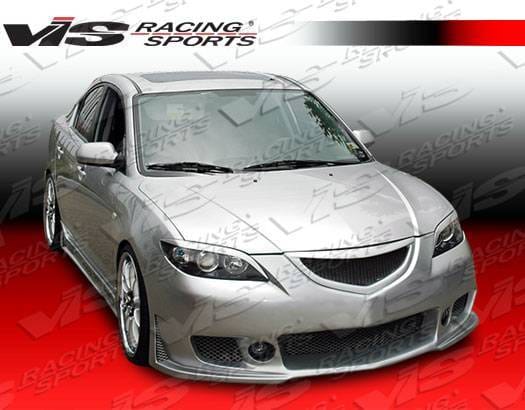 Mazda 3 4DR HB VIS Racing TSC-3 Side Skirts - 04MZ3HBTSC3-004