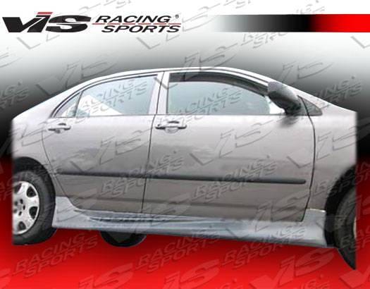 Toyota Corolla VIS Racing Cyber Side Skirts - 03TYCOR4DCY-004