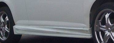 Chevrolet Cobalt 4DR VIS Racing Ballistix Side Skirts - 05CHCOB4DBX-004