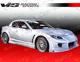 Mazda RX-8 VIS Racing Invader Side Skirts - 04MZRX82DINV-004