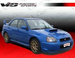 Subaru WRX VIS Racing STI Side Skirts - 04SBWRX4DSTI-004