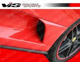 Ferrari F430 VIS Racing Scuderia Side Skirt - Carbon Fiber - 05FR4302DSCU-004C