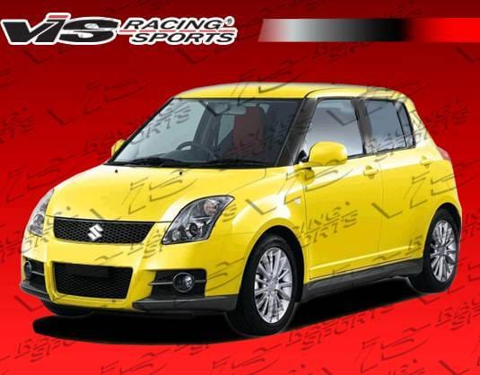 Suzuki Swift VIS Racing D Speed Side Skirts - 05SZSWF4DDSP-004