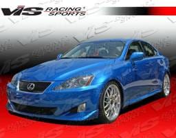 Lexus IS VIS Racing Techno R Side Skirts - 06LXIS34DTNR-004