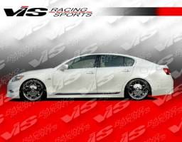 Lexus GS VIS Racing VIP Side Skirts - 06LXGS34DVIP-004