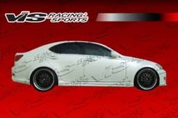 Lexus IS VIS Racing JPC Side Skirts - Polyurethane - 06LXIS34DJPC-004P