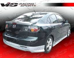 Mazda 3 4DR HB VIS Racing VIP Side Skirts - 07MZ34DVIP-004