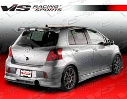 Toyota Yaris VIS Racing Zyclone Side Skirts - 07TYYARHBZYC-004
