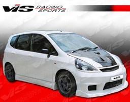 Honda Fit VIS Racing N1 Side Skirts - 07HDFIT4DN1-004