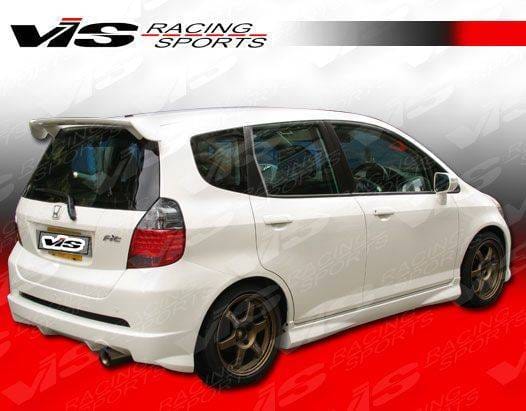 Honda Fit VIS Racing Techno R-1 Side Skirts - 07HDFIT4DTNR1-004