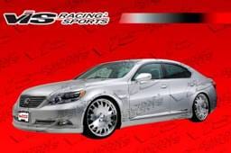 Lexus LS VIS Racing VIP Side Skirts - 07LXLS44DVIP-004