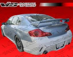Infiniti G37 VIS Racing K Speed Side Skirts - 09ING374DKSP-004