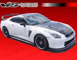 Nissan Skyline VIS Racing Godzilla Side Skirt - Dry Carbon Fiber - 09NSR352DGOD-004D