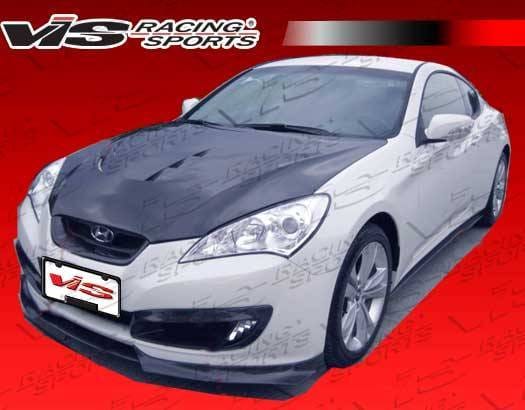 Hyundai Genesis VIS Racing Pro Line Side Skirt - Carbon Fiber - 10HYGEN2DPL-004C