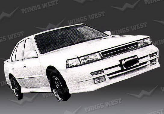 Nissan Maxima Wings West Custom Style Side Skirts - Left & Right - Fiberglass - 49146L&R