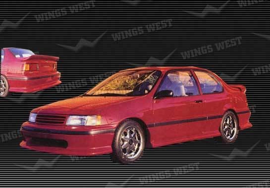 Toyota Tercel VIS Racing Left Side Skirt - Fiberglass - 49703L
