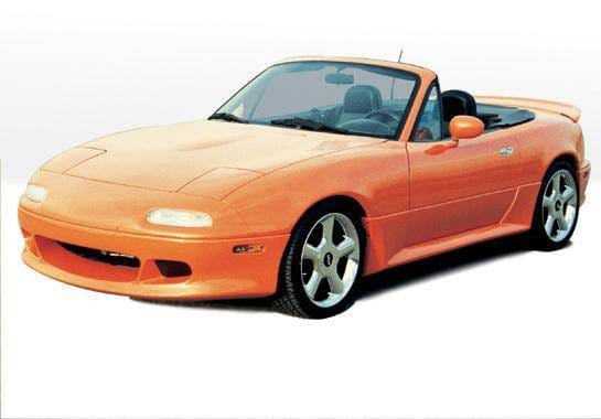 Mazda Miata VIS Racing W-Type Right Side Skirt - Fiberglass - 490011R