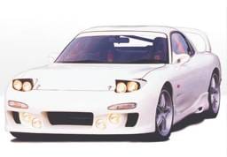 Mazda RX-7 VIS Racing Custom Right Side Skirt - Fiberglass - 490105R