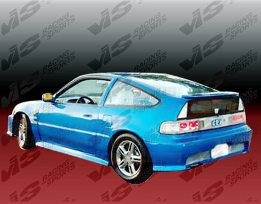Honda CRX VIS Racing Techno R Side Skirts - 88HDCRXHBTNR-004