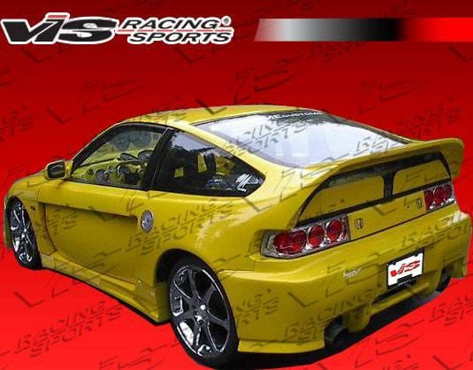 Honda CRX VIS Racing Widebody Side Skirts - 88HDCRXHBWB-004