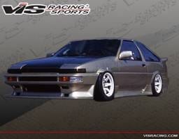 Toyota Corolla VIS Racing V-Spec Side Skirts - 84TYCOR2DVSC-004
