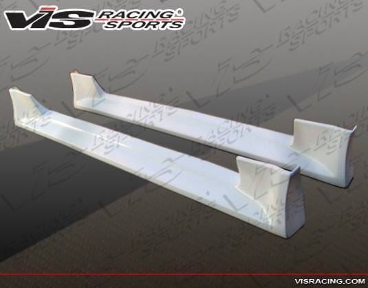 Toyota Corolla VIS Racing V-Spec Side Skirts - 84TYCOR2DVSC-004 thumbnail 2