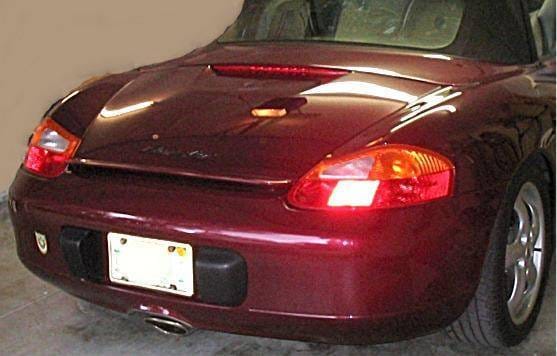 Rear Wing Spoiler Painted Bolt On thumbnail 5
