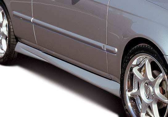 Honda Civic 2DR & Hatchback VIS Racing Racing Series Right Side Skirt - 890131R