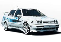 Volkswagen Golf VIS Racing Custom Style Left Side Skirt - 890106L-G