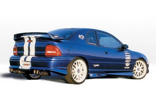 Dodge Neon 4DR Wings West Racing Series Side Skirts - Left & Right - 890338L&R